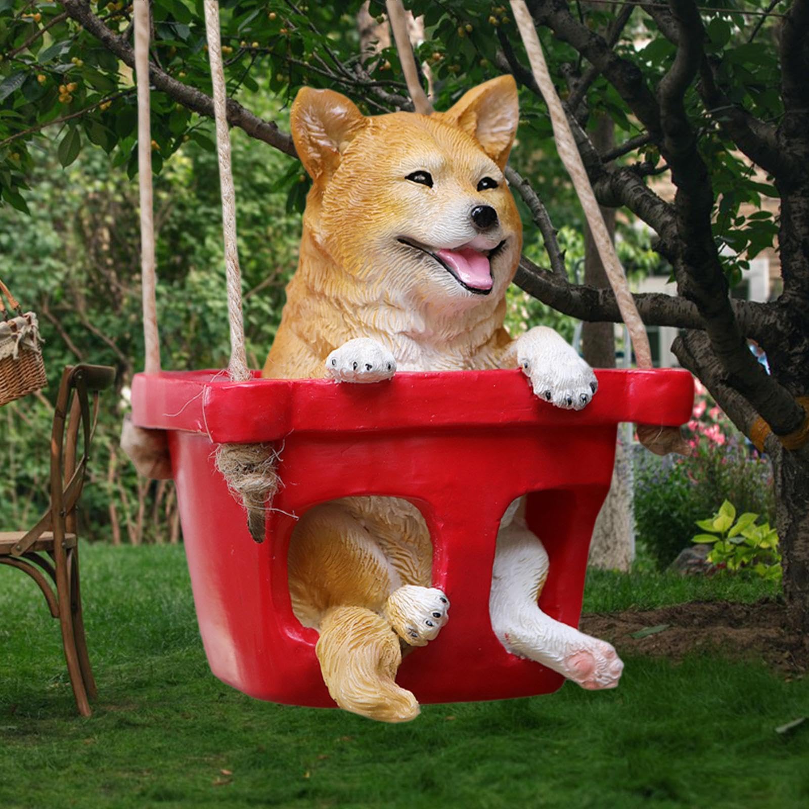 アルシル様❤チワワ 印鑑スタンド ブランコ オブジェ♡